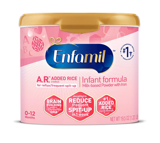 Enfamil A.R.™ Infant Formula with Added Rice Starch