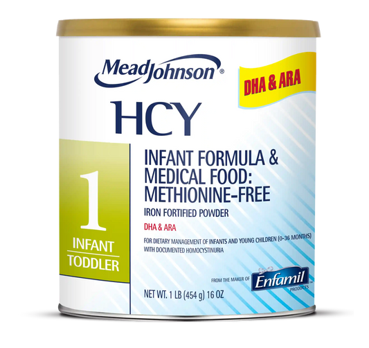 HCY 1 Infant Formula & Medical Food