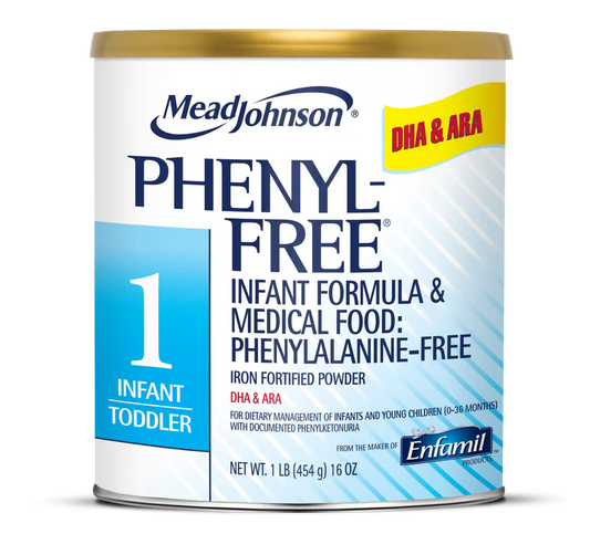 Phenyl-Free® 1 Infant Formula & Medical Food